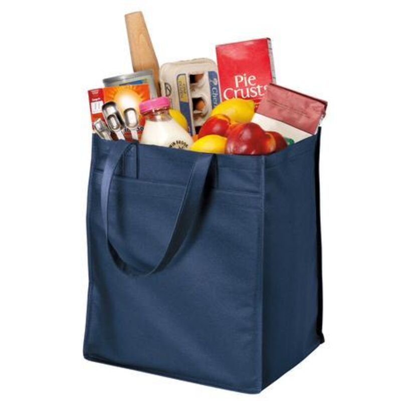 Extra Wide Polypropylene Grocery Tote Thumbnail