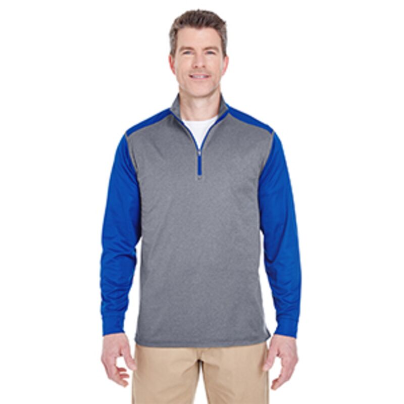 Adult Cool & Dry Sport Two-Tone Quarter-Zip Pullover Thumbnail