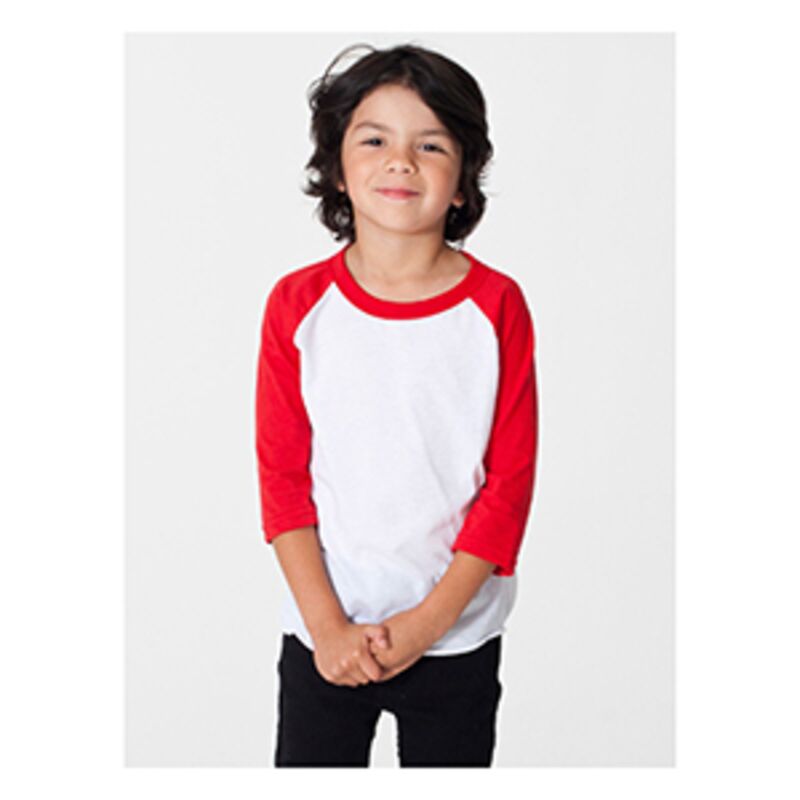 Toddler Poly-Cotton 3/4-Sleeve T-Shirt Thumbnail