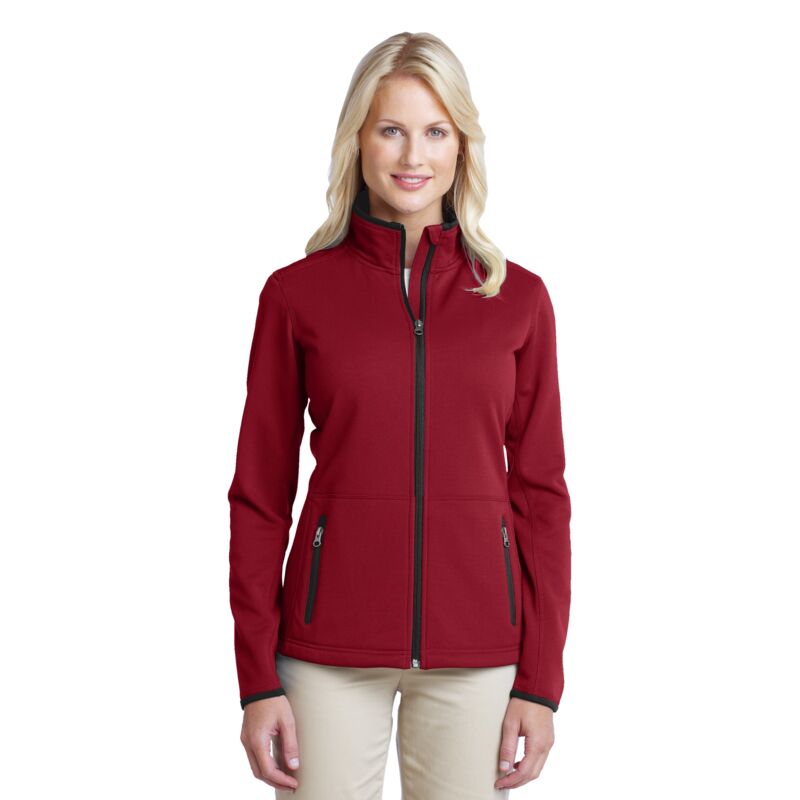 Ladies Pique Fleece Jacket Thumbnail