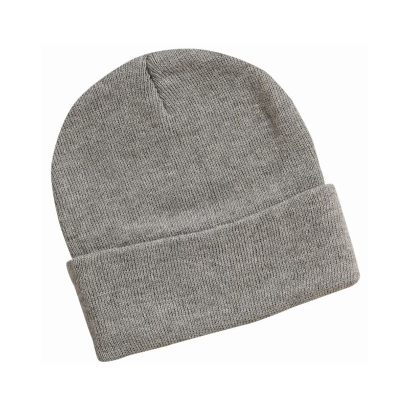Solid 12" Cuffed Beanie Thumbnail