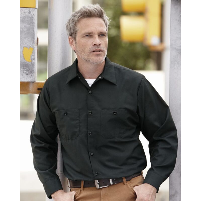 Industrial Long Sleeve Work Shirt Thumbnail