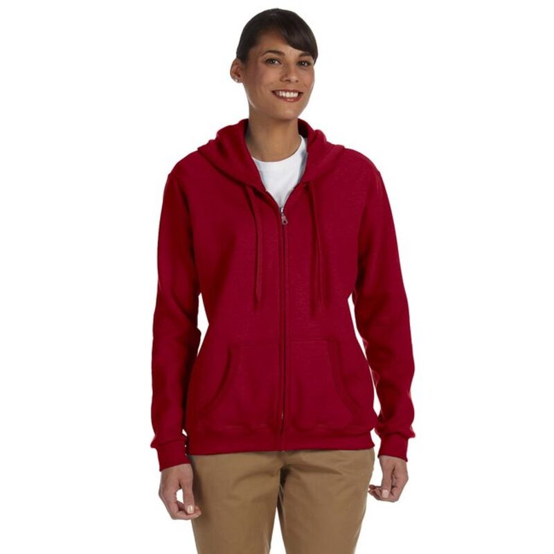 Heavy Blend™ Ladies' 8 oz., 50/50 Full-Zip Hood Thumbnail