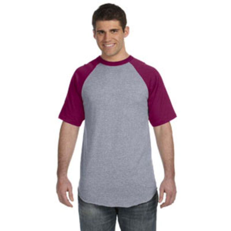 50/50 Short-Sleeve Raglan T-Shirt Thumbnail