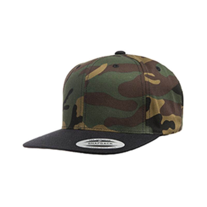 Adult 6-Panel Structured Flat Visor Classic Snapback Thumbnail