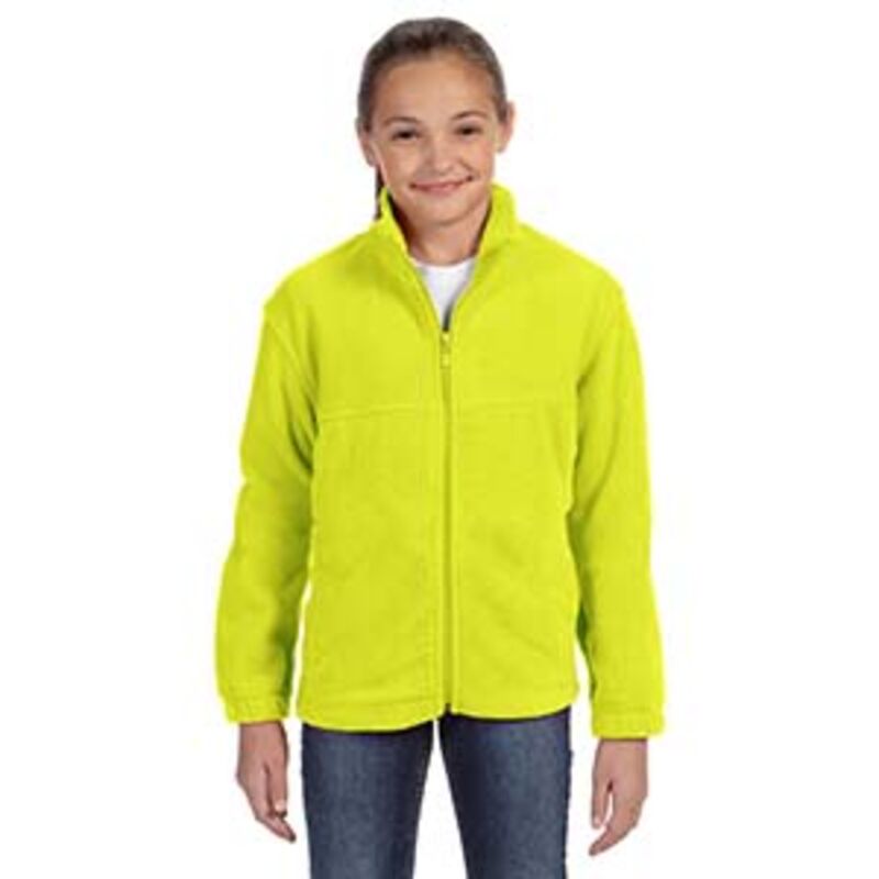 Harriton Youth 8 oz. Full-Zip Fleece Thumbnail