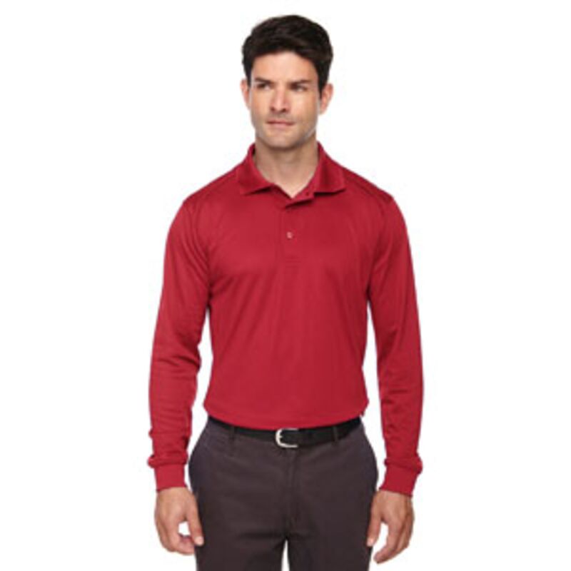 Ash City- Men's Eperformance™ Snag Protection Long-Sleeve Polo Thumbnail