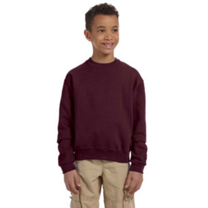 JERZEES Youth 8 oz. NuBlend® Fleece Crew Thumbnail