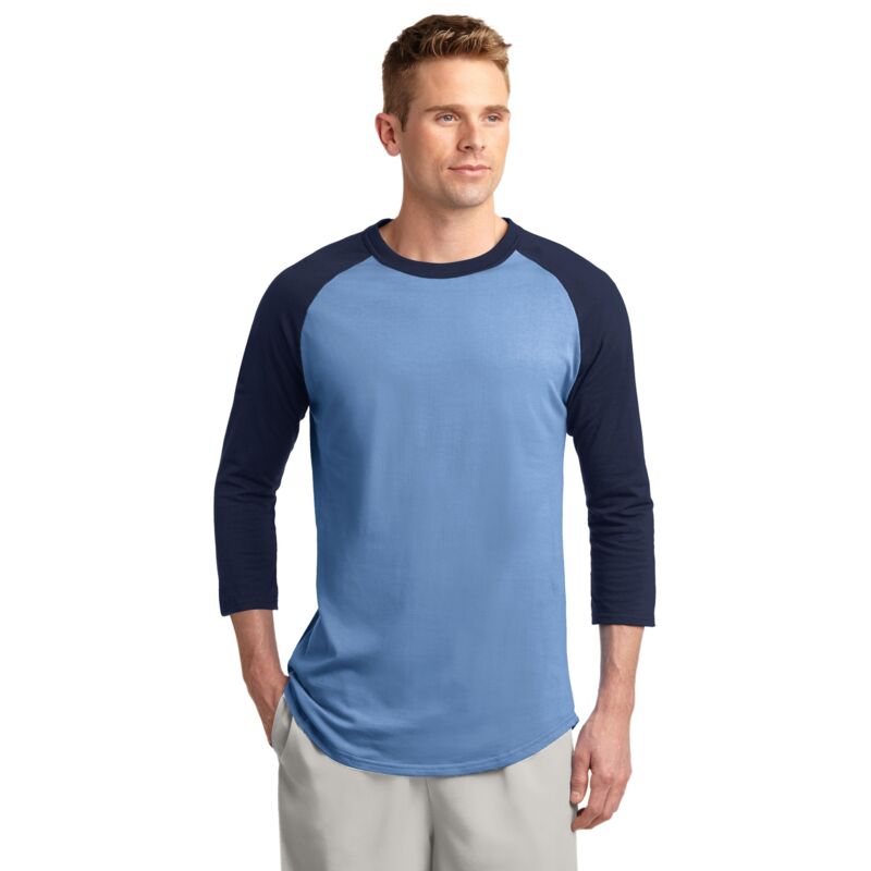 Sport Tek Colorblock Raglan Jersey Thumbnail