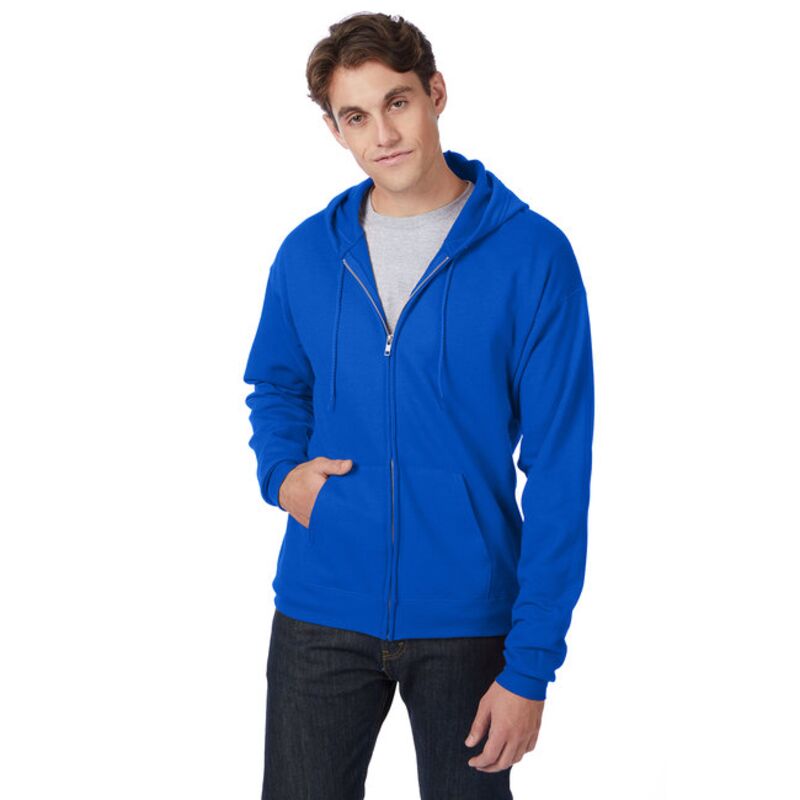 Adult 7.8 oz. EcoSmart® 50/50 Full-Zip Hood Thumbnail